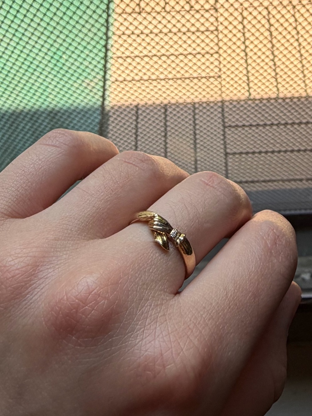 Sofia Zakia Brand New Solid Gold Ring